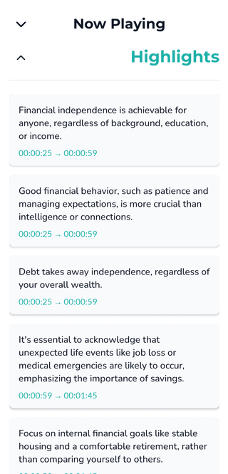 Podwist Library screen